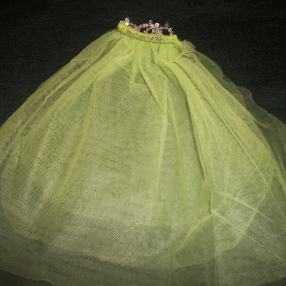 FAIRY PRINCESS COSPLAY CRYSTALS TIARIA VEIL